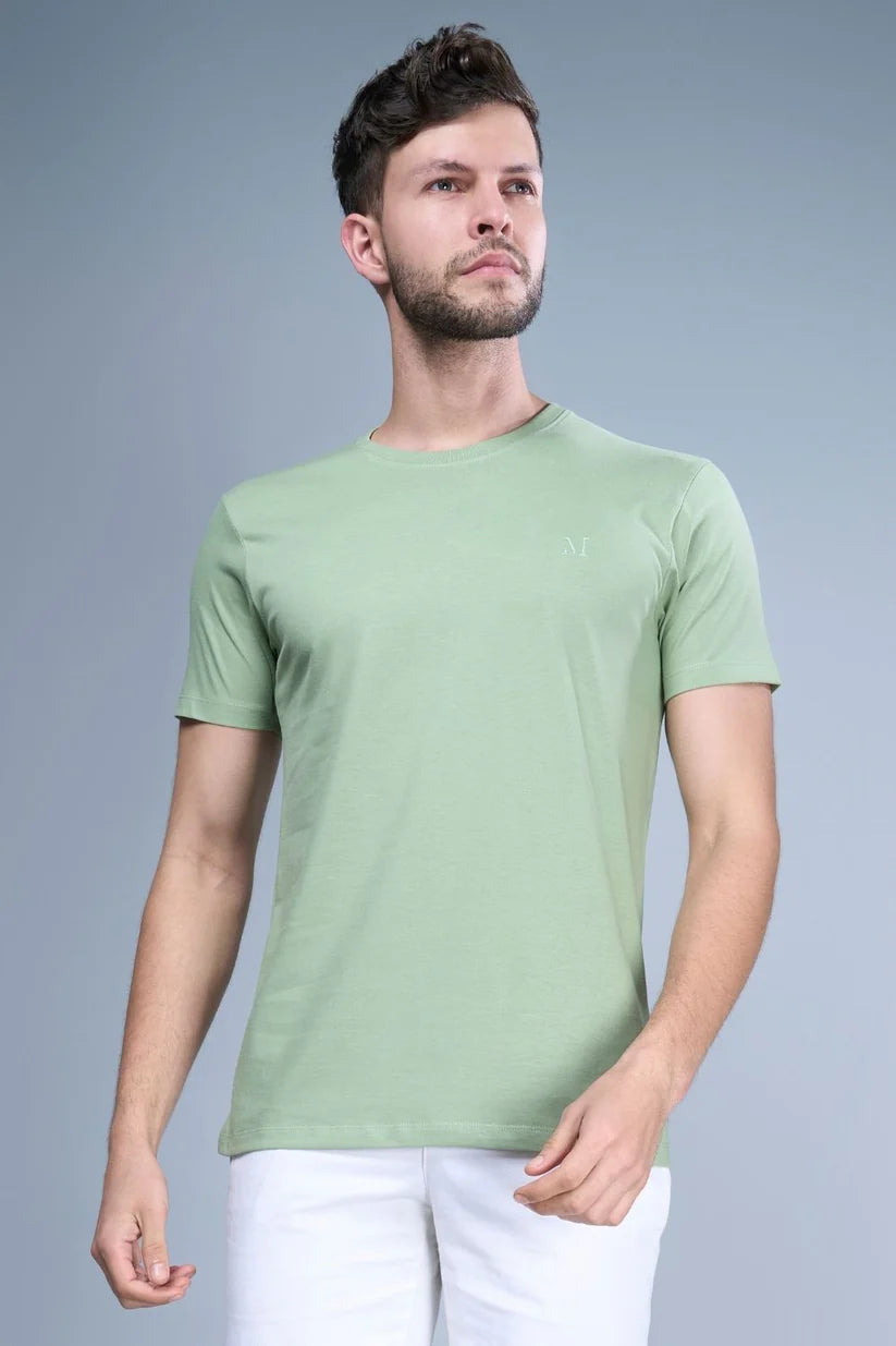 Green Tea Solid T-shirt