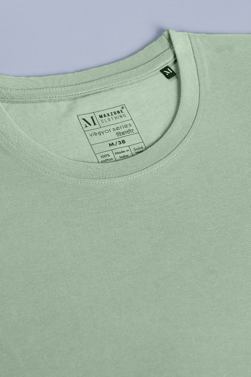 Green Tea Solid T-shirt