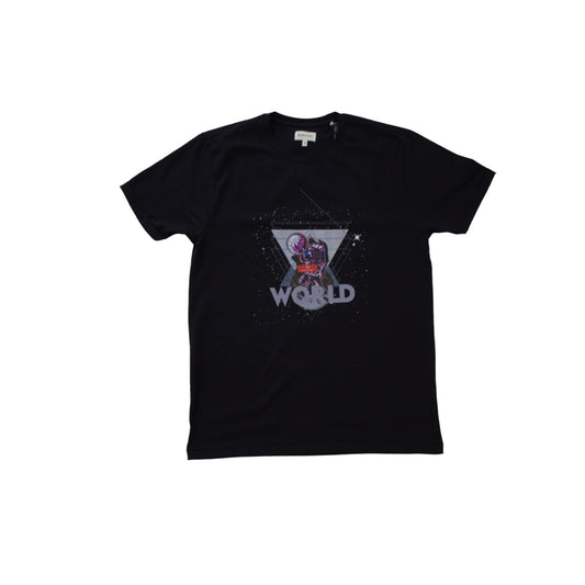 Face print short sleeve t-shirt