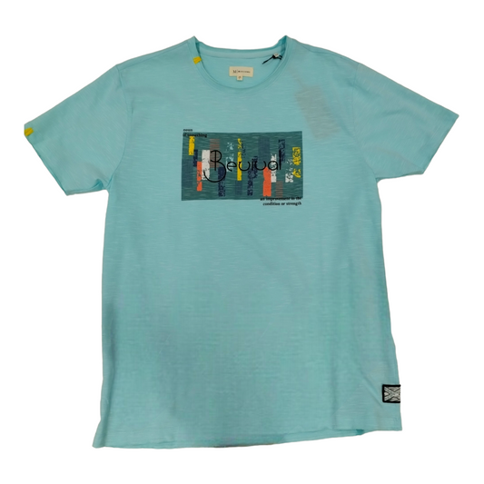 Kurzarm-T-Shirt mit WON-Print