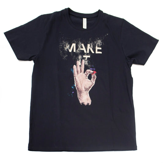 make print short sleeve t-shirt